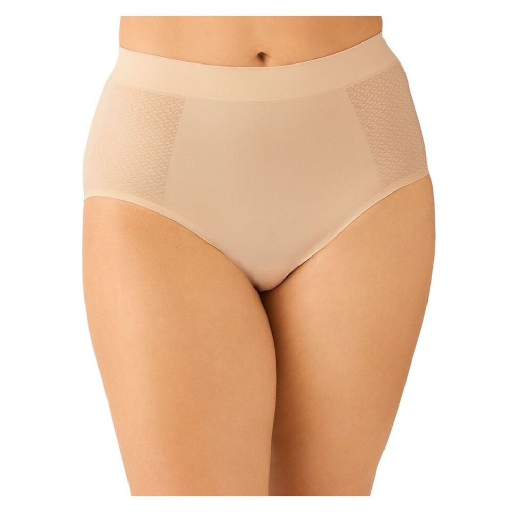 Nwt Wacoal Intimates Beige Solid Everyday Size M/6 - image 1